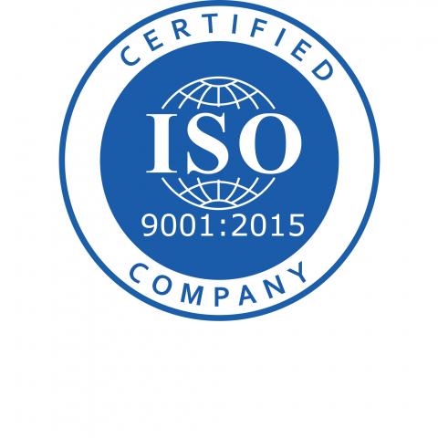 ISO 9001:2015 certified company